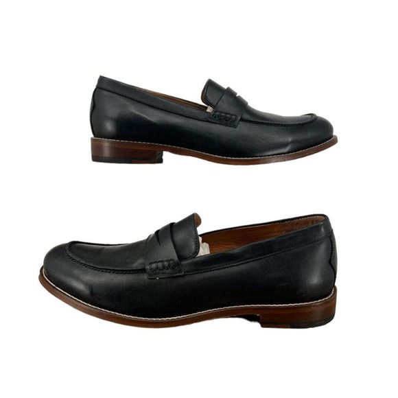 Penny Luck Morgan Penny Loafer Stealth Black Men's Size 8 - Picture 2 of 8